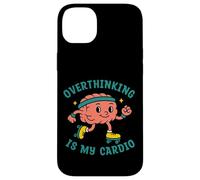 Overthinking Is My Cardio, Funny Gym Fitness Case for iPhone 14 Plus