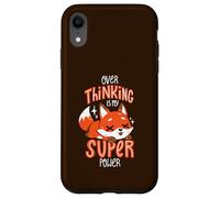 Overthinking Is My Super Power Case for iPhone XR