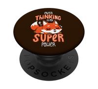 Overthinking Is My Super Power PopSockets Adhesive PopGrip