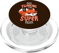 Overthinking Is My Super Power PopSockets PopGrip for MagSafe