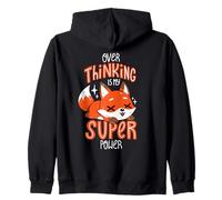 Overthinking Is My Super Power Zip Hoodie
