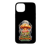 Overthinking Never Stops Exploding Brain Case for iPhone 15 Plus