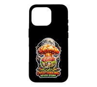 Overthinking Never Stops Exploding Brain Case for iPhone 16 Pro