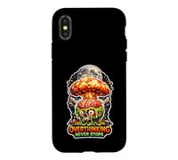 Overthinking Never Stops Exploding Brain Case for iPhone X/XS