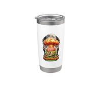 Overthinking Never Stops Exploding Brain Stainless Steel Insulated Tumbler