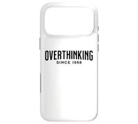 Overthinking Since 1968 Case for iPhone 17 Pro Max