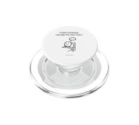Overthinking Unlimited Edition Stick Figure Art PopSockets PopGrip for MagSafe