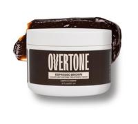 Overtone Color Depositing Semi-Permanent Hair Dye Conditioner - 8 oz For Natural & Color-Treated Hair, Moisturizing Shea Butter & Coconut Oil - Vegan & Cruelty-Free, Espresso Brown
