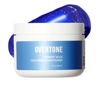 oVertone Hair Conditioner with Colour Container, 225 ml, Semi Permanent Hair Colour with Shea Butter and Coconut Oil, Vibrant Blue, Vegan, Cruelty Free