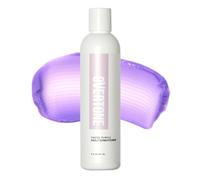 OVERTONE Haircare Daily Conditioner - 8 oz Semi-Permanent Daily Conditioner w/Shea Butter & Coconut Oil - Cruelty-Free Hair Colour (Pastel Purple)