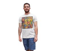 Overtone T-shirts Happy Mondays - Wrote for Luck Original Single Cover White T-Shirt