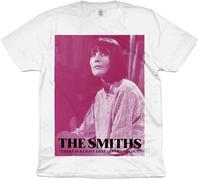Overtone T-shirts The Smiths T-Shirt Sandie Shaw There is a Light That Never Goes Out Vintage Style Reproduction of Original 1986 Shirt : Indie Band Music Unisex Tee in White