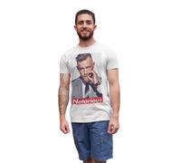 Overtone T-shirts UFC Conor McGregor The Notorious Poster Inspired White T-Shirt