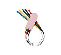 OVERTOYOU Leather Bookmarks with 5 Color Ribbons - Bible, Poem, Novel & School Bookmarks - 1 Pc