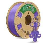 OVERTURE ABS Filament 1.75mm 1kg, Diamond Purple ABS 3D Printer Filament 1kg (2.2 lbs) Cardboard Spool - High Toughness & Heat Resistance, Accuracy +/- 0.02mm, Fit Most FDM Printers