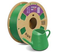 OVERTURE ASA Filament 1.75mm 1kg, Diamond Green ASA 3D Printer Filament 1kg Cardboard Spool - Premium Anti-UV, Weather & Heat Resistance Perfect for Outdoor Functional Parts, Fit FDM Printers