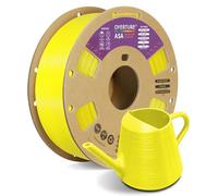 OVERTURE ASA Filament 1.75mm, 1kg Spool (2.2lbs) 3D Printer Filament, Premium Anti-UV, ASA Filament Perfect for Printing Outdoor Functional Parts, Dimensional Accuracy +/- 0.02 mm(ASA Yellow)
