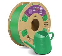 OVERTURE ASA Filament 1.75mm, 1kg Spool (2.2lbs) 3D Printer Filament, Premium Anti-UV, ASA Filament Perfect for Printing Outdoor Functional Parts, Dimensional Accuracy +/- 0.02 mm(ASA Green)