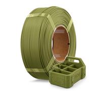 OVERTURE High Speed Refill PL 3D Printer Filament 1.75mm, Upgraded Rapid PLA 2.0 with Enhanced Toughness & Stability, 1kg (2.2lb) Refilament for Bambu Lab (Olive Green)