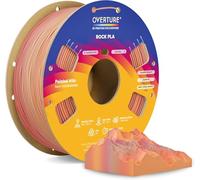 OVERTURE Marble PLA 3D Printer Filament 1.75mm, Rock PLA, 1kg Painted Hills