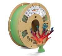 OVERTURE Marble PLA Filament 1.75mm, Realistic Rock Visualization, Stone PLA 3D Printer Filament 1kg Spool (2.2lbs), Accuracy +/- 0.02 mm, Fit Most FDM Printer (Rock Rainbow)