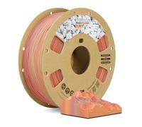 OVERTURE Marble PLA Filament 1.75mm, Realistic Rock Visualization, Stone PLA 3D Printer Filament 1kg Spool (2.2lbs), Accuracy +/- 0.02 mm, Fit Most FDM Printer (Painted Hills)