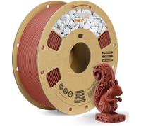 OVERTURE Marble PLA Filament 1.75mm, Realistic Rock Visualization, Stone PLA 3D Printer Filament 1kg Spool (2.2lbs), Accuracy +/- 0.02 mm, Fit Most FDM Printer (Jarrah)