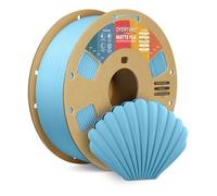 OVERTURE Matte PLA Filament 1.75mm, Easy to Print, PLA Matte 3D Printer Filament 1kg (2.2lbs), Cardboard Spool, Accuracy ± 0.02mm (Matte Light Blue)
