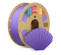 OVERTURE Matte PLA Filament 1.75mm, Easy to Print, PLA Matte 3D Printer Filament 1kg (2.2lbs), Cardboard Spool, Accuracy ± 0.02mm (Matte Purple)