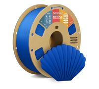 OVERTURE Matte PLA Filament 1.75mm, Easy to Print, PLA Matte 3D Printer Filament 1kg (2.2lbs), Cardboard Spool, Accuracy ± 0.02mm (Matte Blue)