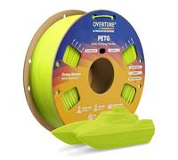OVERTURE PETG Filament 1.75mm, High Speed Printing 3D Printer Filament, Grass Green PETG 1kg (2.2lbs) Cardboard Spool- Neatly Wound, Dimensional Accuracy +/- 0.02mm, Fit Most FDM Printers