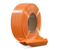 OVERTURE PETG Filament 1.75mm, PETG Refill Filament 1KG on Reusable Spool (Orange), High Impact Resistance, Tangle-Free, Vacuum Sealed for Reliable Printing