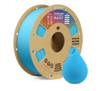 OVERTURE PLA Filament 1.75mm PLA 3D Printer Filament, 1kg Cardboard Spool (2.2lbs), Dimensional Accuracy +/- 0.02mm, Fit Most FDM Printer(Light Blue)