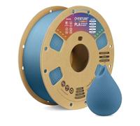 OVERTURE PLA Filament 1.75mm PLA 3D Printer Filament, 1kg Cardboard Spool (2.2lbs), Dimensional Accuracy +/- 0.02mm, Fit Most FDM Printer(Gray Blue)