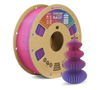 OVERTURE PLA Filament 1.75mm PLA 3D Printer Filament, 1kg Cardboard Spool (2.2lbs), Dimensional Accuracy +/- 0.02mm, Fit Most FDM Printer (Aurora Berry)