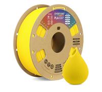 OVERTURE PLA Filament 1.75mm PLA 3D Printer Filament, 1kg Cardboard Spool (2.2lbs), Dimensional Accuracy +/- 0.02mm, Fit Most FDM Printer (Lemon Yellow)