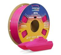 OVERTURE Rapid PETG 3D Printer Filament 1.75mm, 1kg Magenta