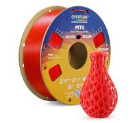 OVERTURE Rapid PETG 3D Printer Filament 1.75mm, 1kg Red