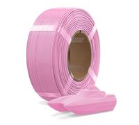 OVERTURE Refill PETG 3D Printer Filament, High Speed Printing Spoolless Pink PETG Filament 1.75mm 1kg, Refilament for Bambu Lab Reusable Spool, Accuracy +/- 0.02 mm, Fit Most FDM 3D Printers