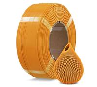 OVERTURE Refill PLA 3D Printer Filament, Royal Gold PLA Filamemt 1.75mm 1kg Spoolless, High Speed Refilament for Bambu Lab Reusable Spool, Accuracy +/- 0.02 mm, Fit Most FDM 3D Printers