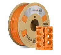 OVERTURE Super PLA+ Filament 1.75mm, Toughness Enhanced PLA Plus, Professional Toughness 3D Printer Filament 1kg (2.2lbs), High Precision +/- 0.02mm(Orange)
