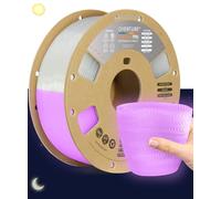 OVERTURE TPU High Speed Filament 1.75mm Flexible 95A TPU Roll, 3D Printer Filament,Dimensional Accuracy +/- 0.02 mm, Fit Most FDM Printer (HS TPU Luminous Pink)