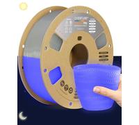 OVERTURE TPU High Speed Filament 1.75mm Flexible 95A TPU Roll, 3D Printer Filament,Dimensional Accuracy +/- 0.02 mm, Fit Most FDM Printer (HS TPU Luminous Electric Indigo)