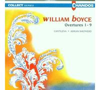 Overtures 1-9 by Boyce, Shepherd, Cantilena (1992-10-28)