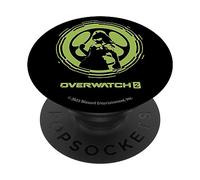 Overwatch 2 Lúcio Green Frog Support Hero Silhouette PopSockets Swappable PopGrip