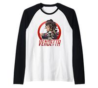 Overwatch 2 Vendetta La Lupa The Wolf of Retribution Raglan Baseball Tee