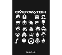 Overwatch Champions Notebook: Journal College Ruled Notebook | 120 Pages | 6 x 9 Size | Gift