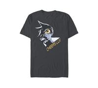 Overwatch - Tracer Dark Grey - T-Shirt - grey - S - 100% Cotton S