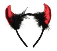 Overwhelming Cool Devil Hair Hoop Animal Horn Headdress Cartoon Animal Headband Anti-slip Headdress Horn Headband