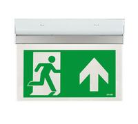 Ovia OBKH2-U-W 2W LED IP20 Maintained Self-Test Enable/Disable Emergency Exit Box - Legend Up - 5500K - White